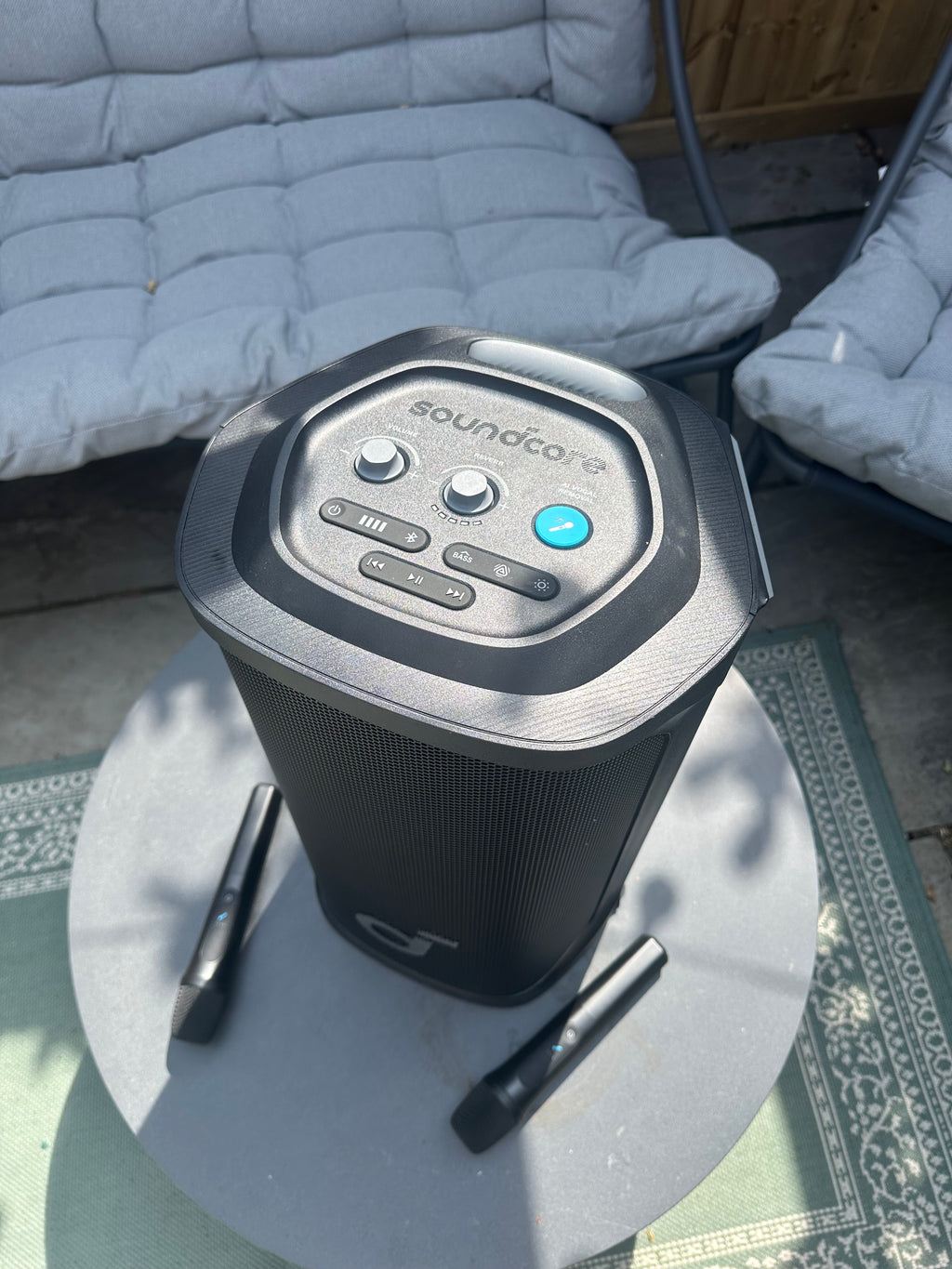 Bluetooth Party Speaker/Karaoke Machine