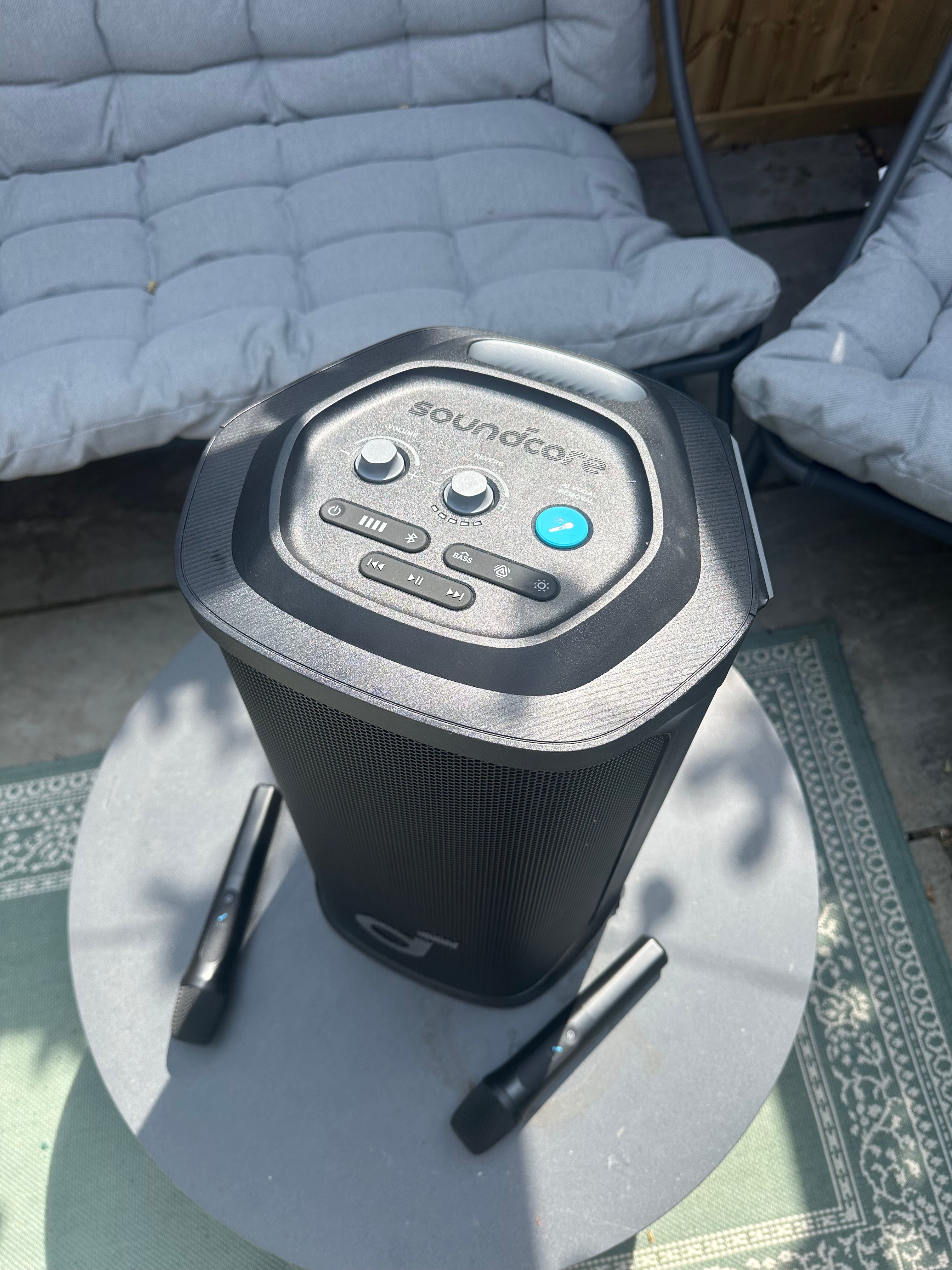 Bluetooth Party Speaker/Karaoke Machine